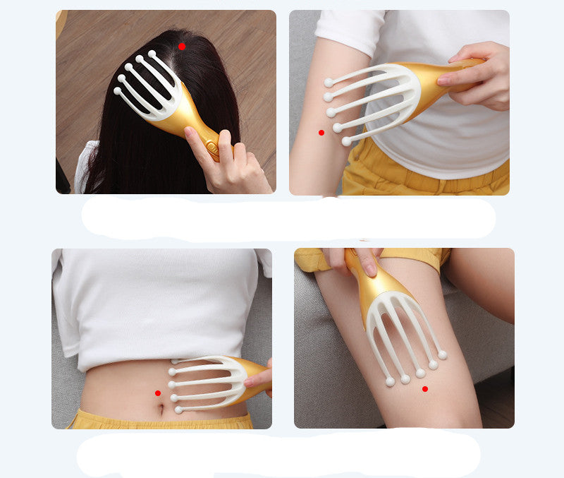 Massage Ball Hair Comb Scratching