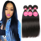 Real human hair straight wave