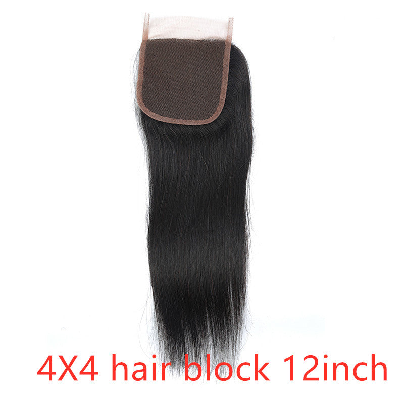 Real human hair straight wave